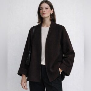 Brown Chocolate Clara Shawl Cardigan